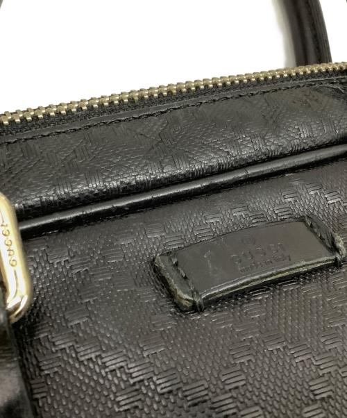 GUCCI（グッチ）GUCCI (グッチ) ビジネスバッグ ブラックの古着・服飾アイテム