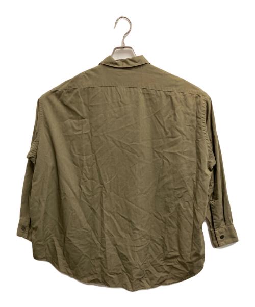 N.HOOLYWOOD（エヌ ハリウッド）N.HOOLYWOOD (エヌ ハリウッド) 長袖シャツ ブラウン サイズ:36の古着・服飾アイテム