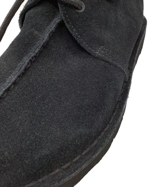 CLARKS（クラークス）CLARKS (クラークス) スウェードシューズ ブラック サイズ:SIZE 26.5cmの古着・服飾アイテム