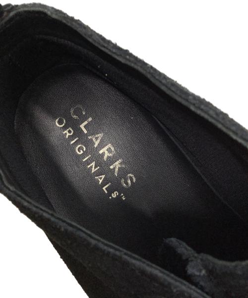 CLARKS（クラークス）CLARKS (クラークス) スウェードシューズ ブラック サイズ:SIZE 26.5cmの古着・服飾アイテム