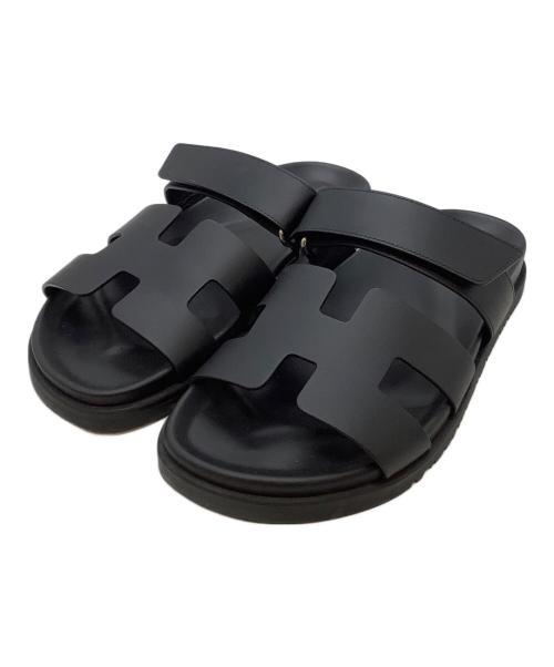 HERMES（エルメス）HERMES (エルメス) シプレ ブラック サイズ:SIZE 38.5の古着・服飾アイテム