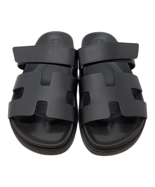 HERMES（エルメス）HERMES (エルメス) シプレ ブラック サイズ:SIZE 38.5の古着・服飾アイテム