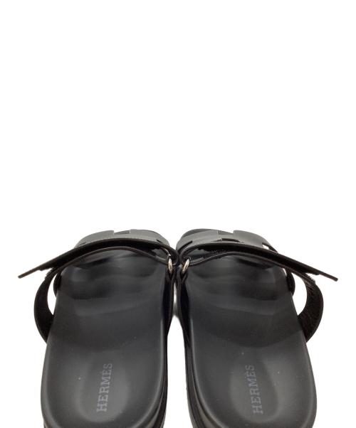 HERMES（エルメス）HERMES (エルメス) シプレ ブラック サイズ:SIZE 38.5の古着・服飾アイテム