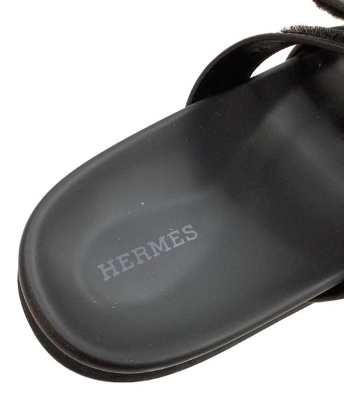 HERMES（エルメス）HERMES (エルメス) シプレ ブラック サイズ:SIZE 38.5の古着・服飾アイテム