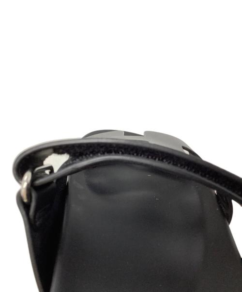 HERMES（エルメス）HERMES (エルメス) サンダル ブラック サイズ:SIZE 39の古着・服飾アイテム