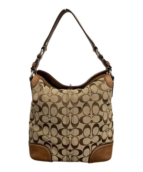 COACH（コーチ）COACH (コーチ) ワンショルダーバッグ ブラウンの古着・服飾アイテム