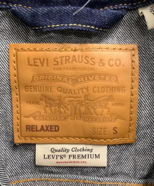 LEVI'S（リーバイス）LEVI'S (リーバイス) TYPE I トラッカージャケット セルビッジ ネイビー サイズ:Sの古着・服飾アイテム