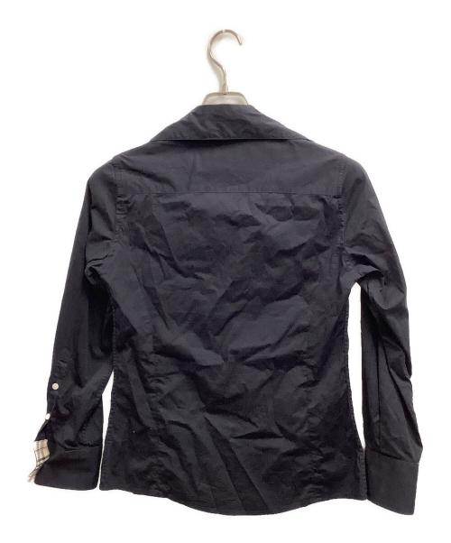 BURBERRY LONDON（バーバリーロンドン）BURBERRY LONDON (バーバリーロンドン) 長袖シャツ ネイビー サイズ:Lの古着・服飾アイテム