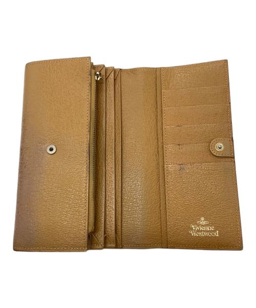 Vivienne Westwood（ヴィヴィアンウエストウッド）Vivienne Westwood (ヴィヴィアンウエストウッド) 長財布 ベージュの古着・服飾アイテム