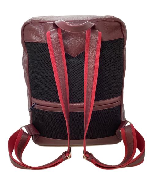 EVERWIN（エバウィン）EVERWIN (エバウィン) レザーリュック レッドの古着・服飾アイテム