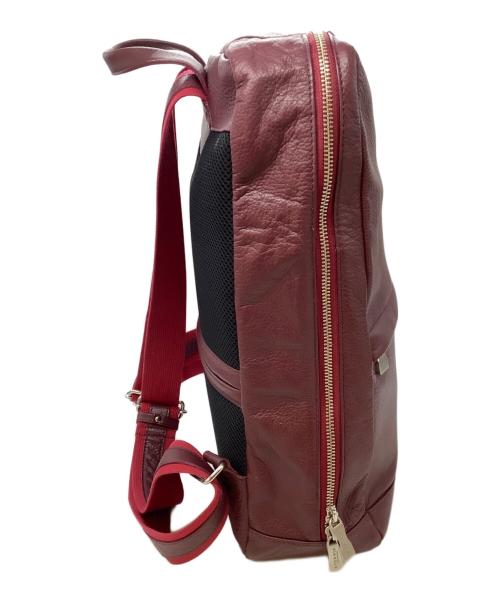 EVERWIN（エバウィン）EVERWIN (エバウィン) レザーリュック レッドの古着・服飾アイテム