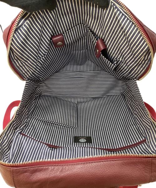 EVERWIN（エバウィン）EVERWIN (エバウィン) レザーリュック レッドの古着・服飾アイテム