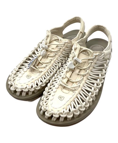 KEEN（キーン）KEEN (キーン) サンダル アイボリー サイズ:28㎝ 未使用品の古着・服飾アイテム