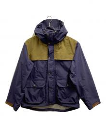 WOOLRICH（ウールリッチ）の古着「ナイロンジャケット」｜ネイビー×ブラウン