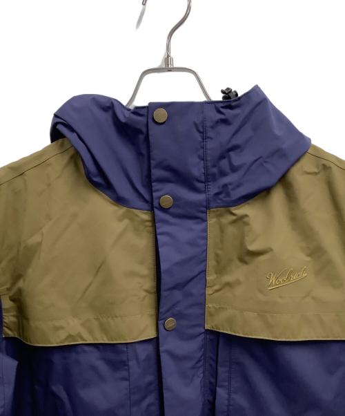 WOOLRICH（ウールリッチ）WOOLRICH (ウールリッチ) ナイロンジャケット ネイビー×ブラウン サイズ:Lの古着・服飾アイテム