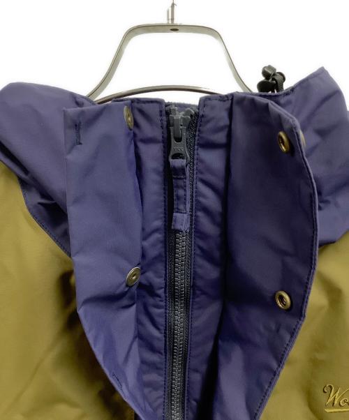 WOOLRICH（ウールリッチ）WOOLRICH (ウールリッチ) ナイロンジャケット ネイビー×ブラウン サイズ:Lの古着・服飾アイテム