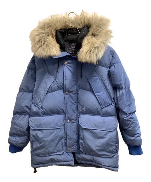 WOOLRICH（ウールリッチ）WOOLRICH (ウールリッチ) ダウンコート ブルー サイズ:Lの古着・服飾アイテム