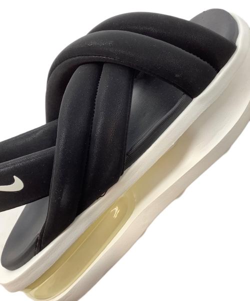 NIKE（ナイキ）NIKE (ナイキ) 厚底サンダル ブラック×ホワイト サイズ:23㎝ 未使用品の古着・服飾アイテム