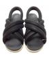 NIKE (ナイキ) 厚底サンダル ブラック×ホワイト サイズ:23㎝ 未使用品：7000円