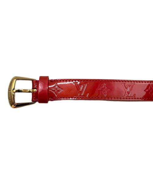 LOUIS VUITTON（ルイ ヴィトン）LOUIS VUITTON (ルイ ヴィトン) ベルト レッドの古着・服飾アイテム