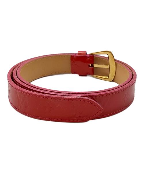 LOUIS VUITTON（ルイ ヴィトン）LOUIS VUITTON (ルイ ヴィトン) ベルト レッドの古着・服飾アイテム