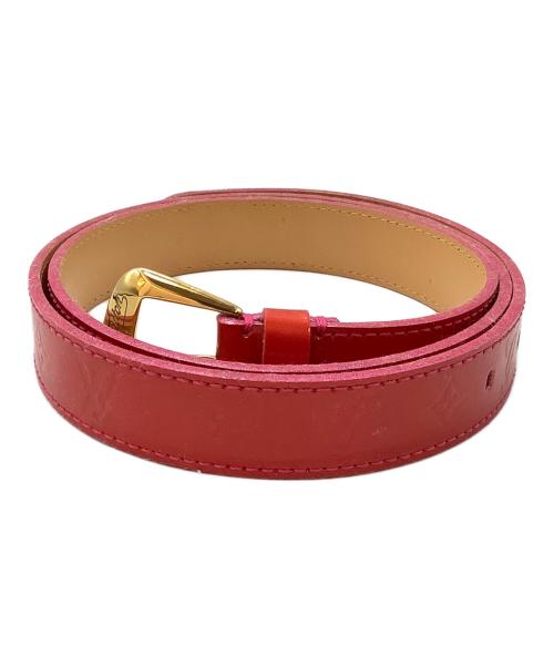 LOUIS VUITTON（ルイ ヴィトン）LOUIS VUITTON (ルイ ヴィトン) ベルト レッドの古着・服飾アイテム