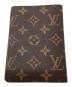 LOUIS VUITTON (ルイ ヴィトン) パスポートケース ブラウン：18000円