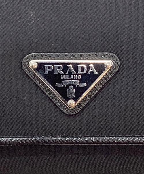 PRADA（プラダ）PRADA (プラダ) 長財布 ブラックの古着・服飾アイテム