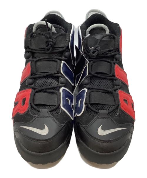 NIKE（ナイキ）NIKE (ナイキ) AIR MORE UPTEMPO 96 ブラック×レッド×ネイビー サイズ:SIZE 27.5cmの古着・服飾アイテム