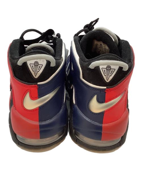 NIKE（ナイキ）NIKE (ナイキ) AIR MORE UPTEMPO 96 ブラック×レッド×ネイビー サイズ:SIZE 27.5cmの古着・服飾アイテム