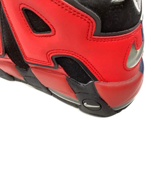 NIKE（ナイキ）NIKE (ナイキ) AIR MORE UPTEMPO 96 ブラック×レッド×ネイビー サイズ:SIZE 27.5cmの古着・服飾アイテム
