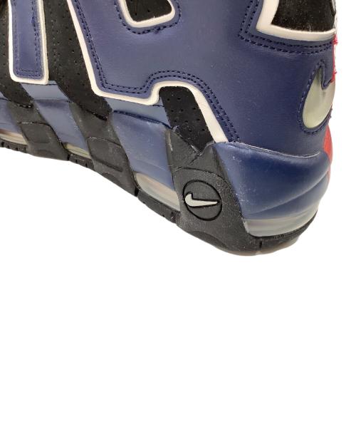 NIKE（ナイキ）NIKE (ナイキ) AIR MORE UPTEMPO 96 ブラック×レッド×ネイビー サイズ:SIZE 27.5cmの古着・服飾アイテム