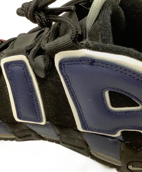 NIKE（ナイキ）NIKE (ナイキ) AIR MORE UPTEMPO 96 ブラック×レッド×ネイビー サイズ:SIZE 27.5cmの古着・服飾アイテム