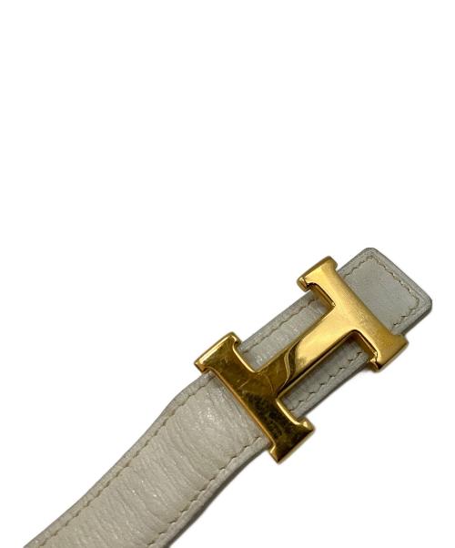 HERMES（エルメス）HERMES (エルメス) ベルト ホワイトの古着・服飾アイテム