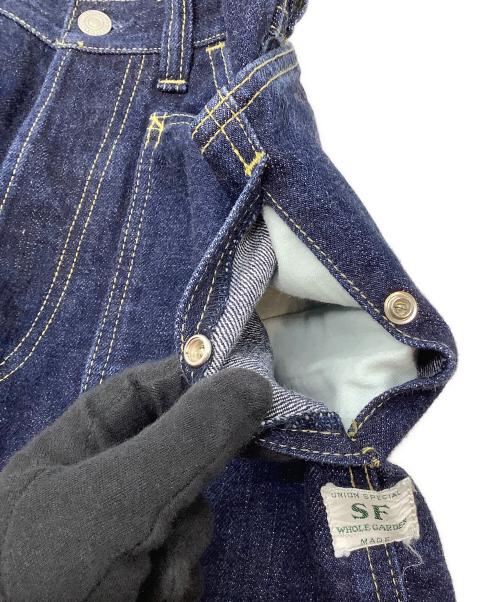 SASSAFRAS（ササフラス）SASSAFRAS (ササフラス) セルビッチデニムパンツ インディゴ サイズ:Sの古着・服飾アイテム