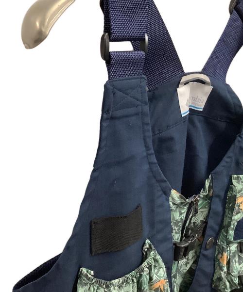 Columbia（コロンビア）Columbia (コロンビア) グリーンパインズベスト ネイビー×グリーン サイズ:Mの古着・服飾アイテム
