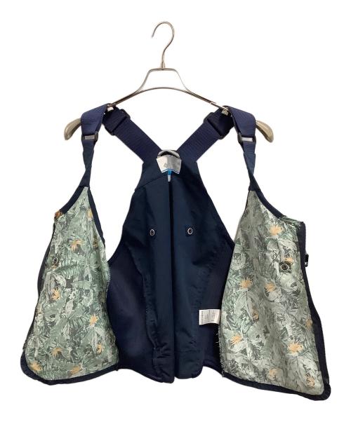 Columbia（コロンビア）Columbia (コロンビア) グリーンパインズベスト ネイビー×グリーン サイズ:Mの古着・服飾アイテム