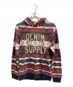 Denim & Supply Ralph Laurenデニム＆サプライ ラルフローレン）の古着「パーカー」｜レッド×ブラック