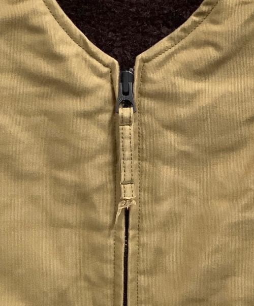 UNCROWD CYCLE TOGS（アンクラウドサイクルトガ）UNCROWD CYCLE TOGS (アンクラウドサイクルトガ) N-1デッキベスト ブラウン サイズ:36の古着・服飾アイテム