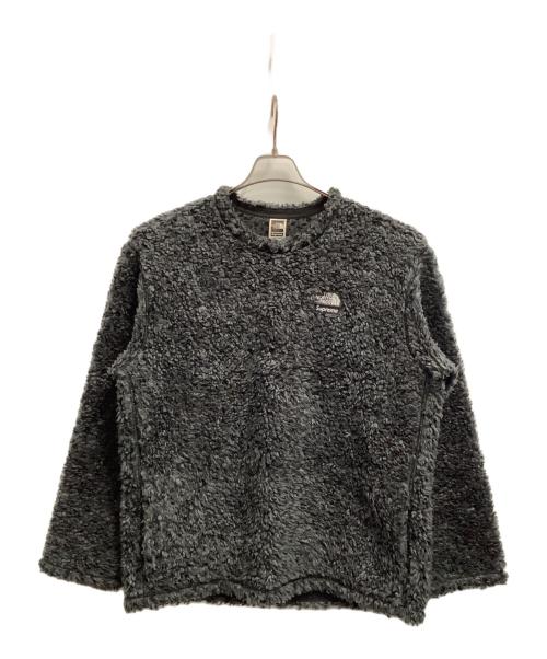 THE NORTH FACE（ザ ノース フェイス）THE NORTH FACE (ザ ノース フェイス) SUPREME (シュプリーム) High Pile Fleece Pullover ブラック サイズ:Mの古着・服飾アイテム
