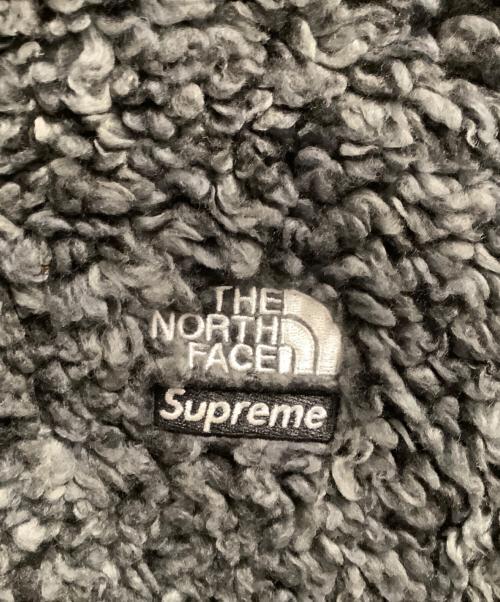 THE NORTH FACE（ザ ノース フェイス）THE NORTH FACE (ザ ノース フェイス) SUPREME (シュプリーム) High Pile Fleece Pullover ブラック サイズ:Mの古着・服飾アイテム