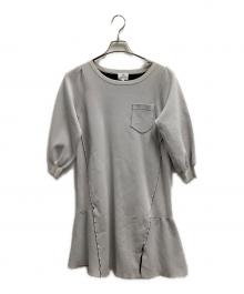 LANVIN（ランバン）の古着「長袖ワンピース」｜グレー