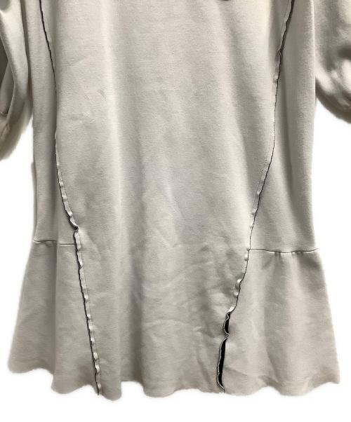 LANVIN（ランバン）LANVIN (ランバン) 長袖ワンピース グレー サイズ:38の古着・服飾アイテム