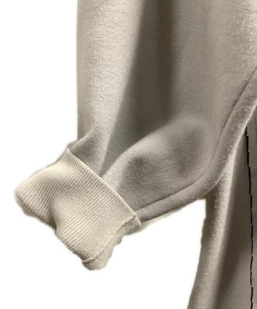LANVIN（ランバン）LANVIN (ランバン) 長袖ワンピース グレー サイズ:38の古着・服飾アイテム