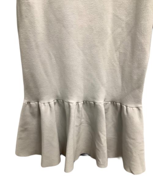 LANVIN（ランバン）LANVIN (ランバン) 長袖ワンピース グレー サイズ:38の古着・服飾アイテム