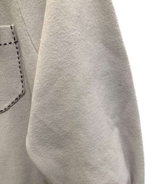 LANVIN（ランバン）LANVIN (ランバン) 長袖ワンピース グレー サイズ:38の古着・服飾アイテム