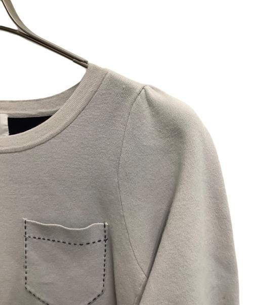 LANVIN（ランバン）LANVIN (ランバン) 長袖ワンピース グレー サイズ:38の古着・服飾アイテム