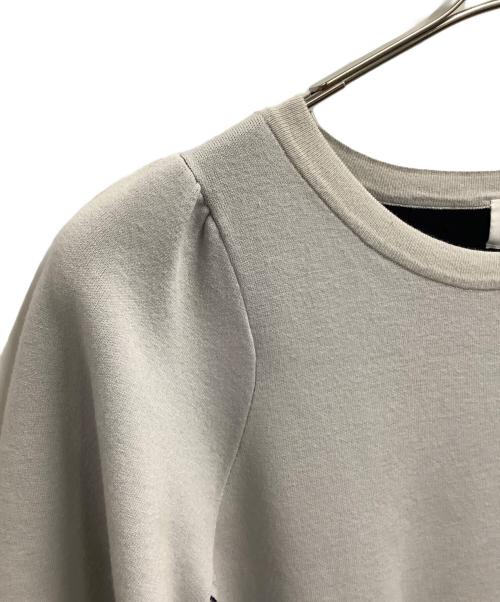 LANVIN（ランバン）LANVIN (ランバン) 長袖ワンピース グレー サイズ:38の古着・服飾アイテム