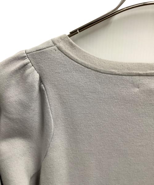 LANVIN（ランバン）LANVIN (ランバン) 長袖ワンピース グレー サイズ:38の古着・服飾アイテム