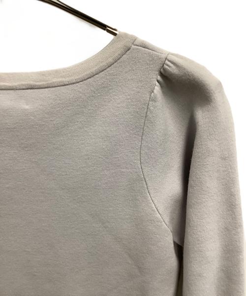 LANVIN（ランバン）LANVIN (ランバン) 長袖ワンピース グレー サイズ:38の古着・服飾アイテム